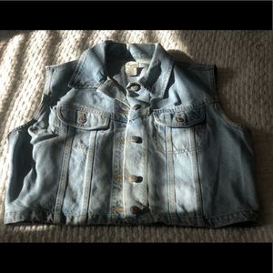Denim vest